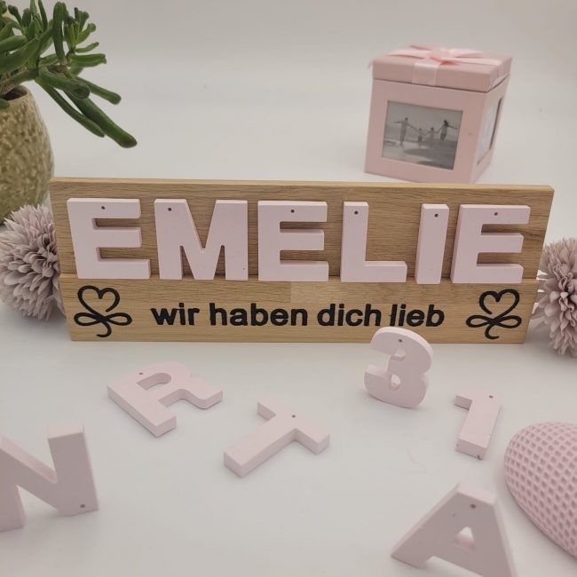 personalisiertes Geschenk für Mädchen